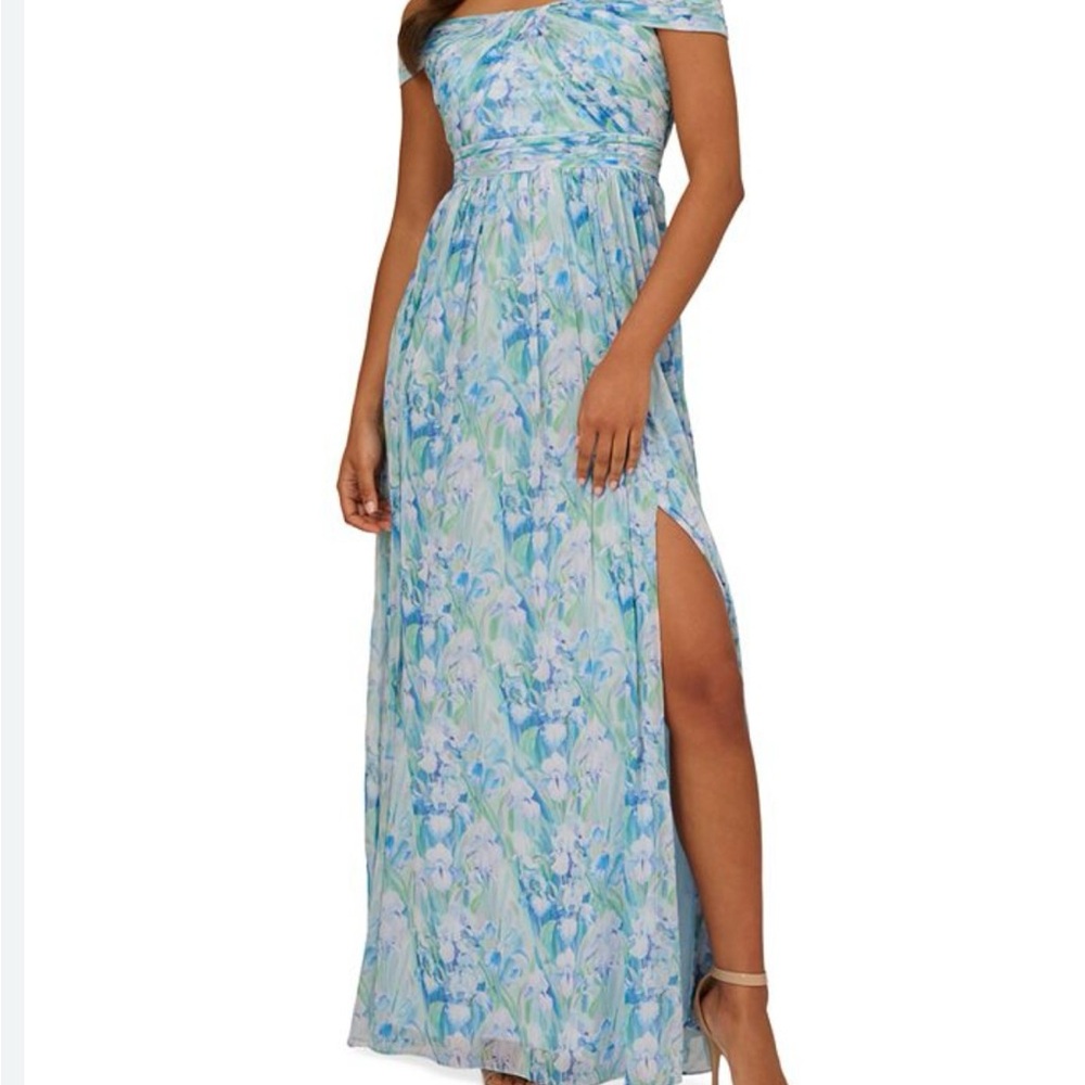 Adrianna papell long dress
